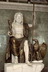 Зевс. Римская копия статуи работы Фидия, из Олимпии. Эрмитаж, Санкт-Перербург