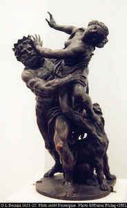 Hades abducting Persephone. Gian Lorenzo Bernini, 1621-1622  