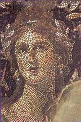«Мона Лиза Галилейская». Лик Девы Марии (?), г. Сепфорис, раскопки.