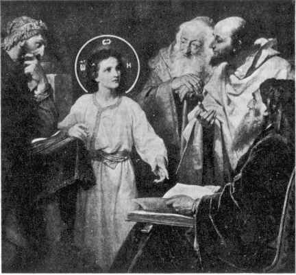 Двенадцатилетний Иисус в храме среди ученых