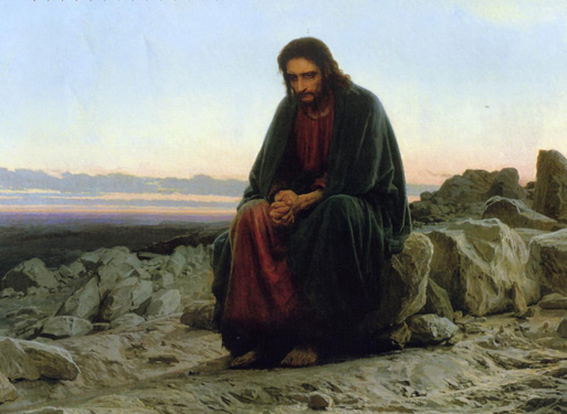 Крамской И.Н. – Христос в пустыне
