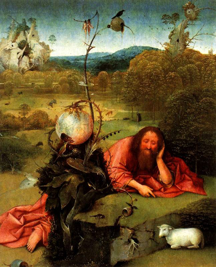 Иоанн Креститель в пустыне. Босх (Bosch) Хиеронимус [Хиеронимус ван Акен, Hieronymus van Aeken] (около 1450/60–1516), нидерландский живописец