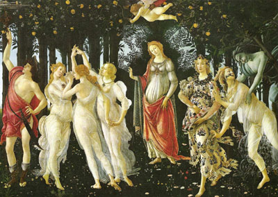 Весна. Сандро Боттичелли. 1477. Primavera, Sandro Botticelli, 1477