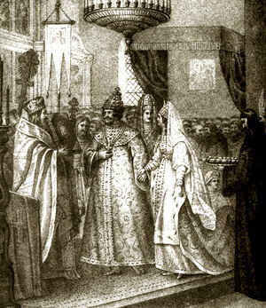 Венчание Ивана III и Софьи Палеолог.  http://www.sedmitza.ru/