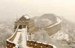 Великая Китайская стена зимой